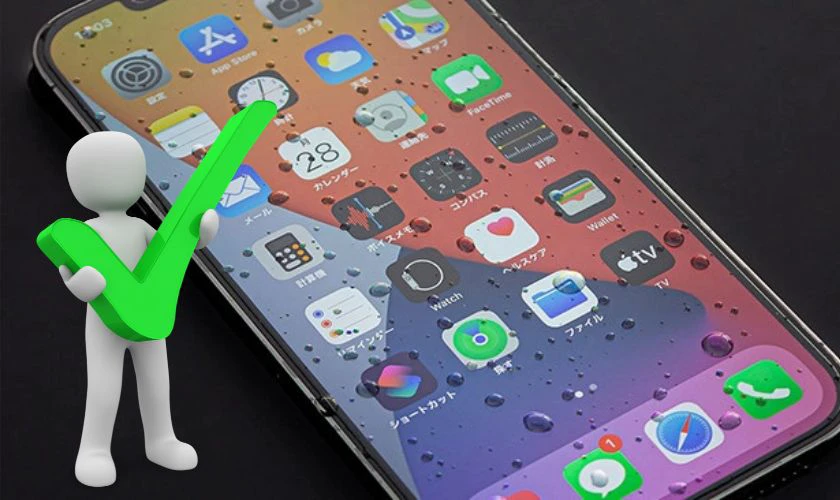 Kiểm tra áp suất iPhone cũ