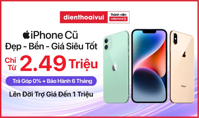 điện thoại iPhone cũ giá rẻ