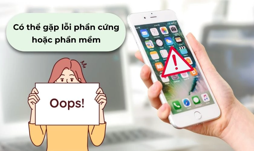 iPhone cũ đôi khi tiềm ẩn lỗi từ camera, loa, màn hình hay cảm ứng