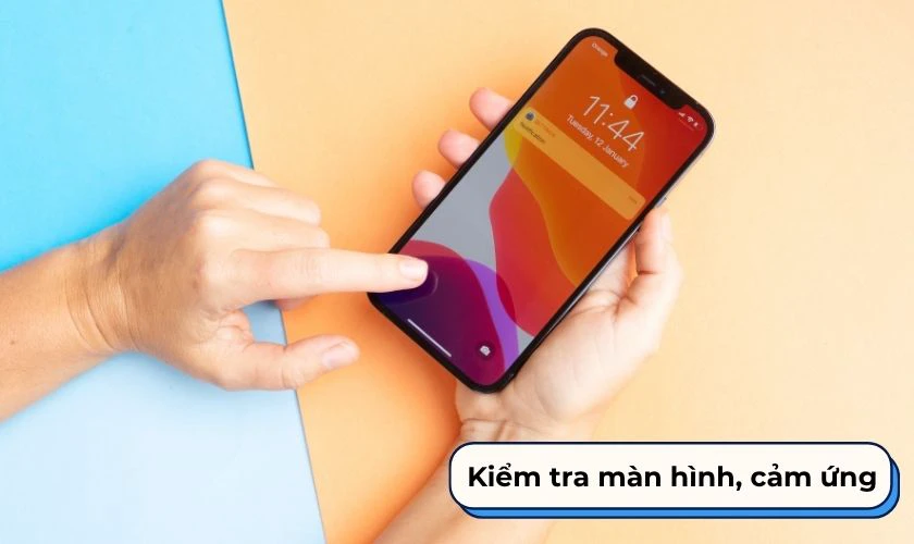 Hãy vuốt và thao tác thử trên toàn bộ màn hình của iPhone cũ