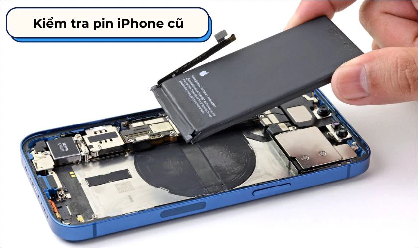 Kiểm tra pin iPhone cũ