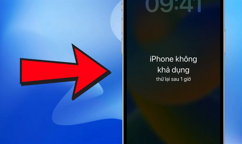 Dấu hiệu iPhone không khả dụng là gì?