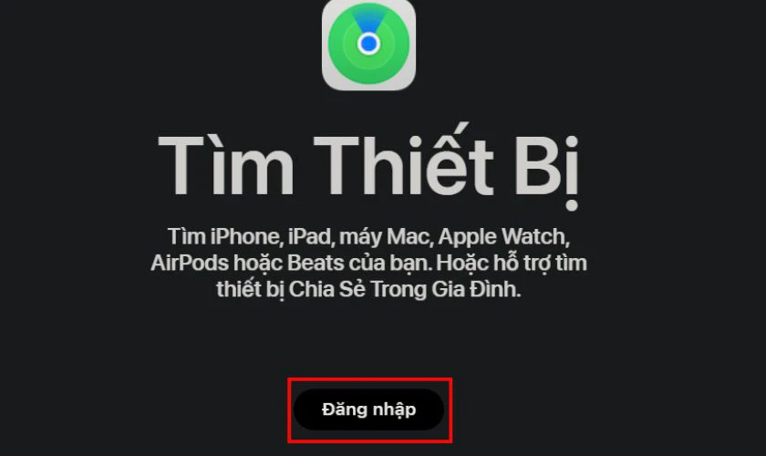 Bật và sử dụng tính năng Find My iPhone