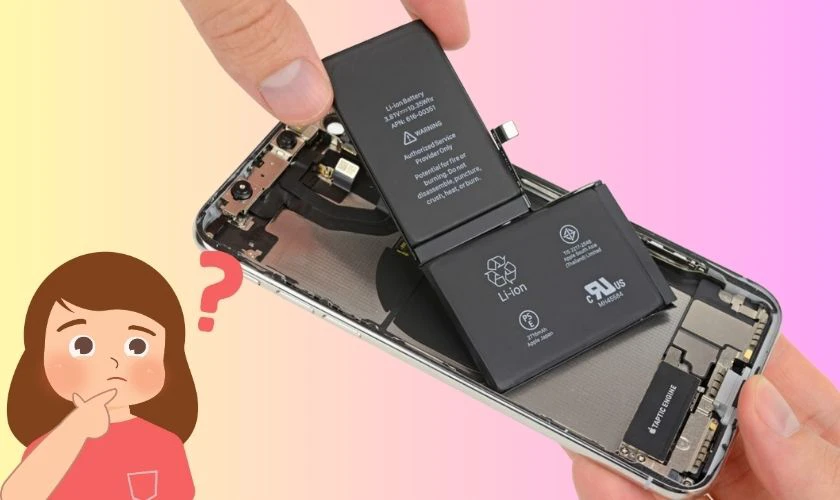 Có cần thay pin khi iPhone sạc không vào pin không?