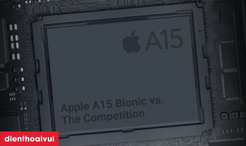 Hiệu năng mạnh mẽ với chip A15 Bionic