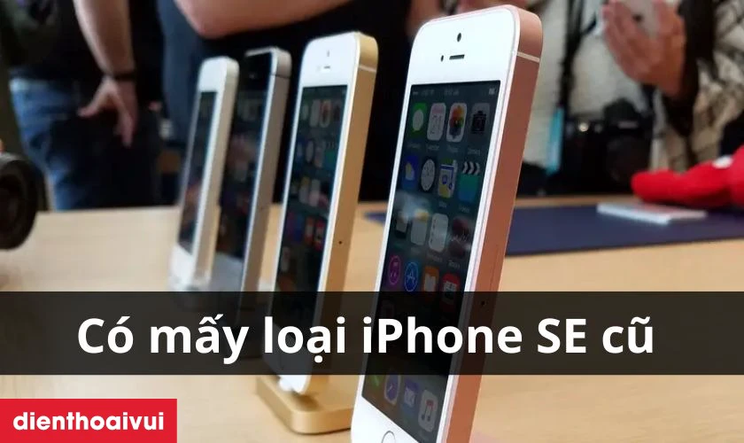 Có những loại điện thoại iPhone SE cũ nào?