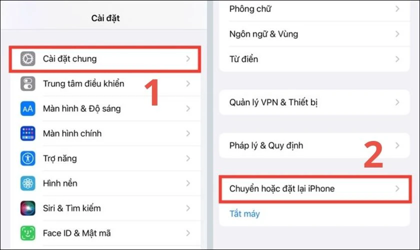 Kiểm tra và đặt lại cài đặt mạng khắc phục iPhone sóng yếu