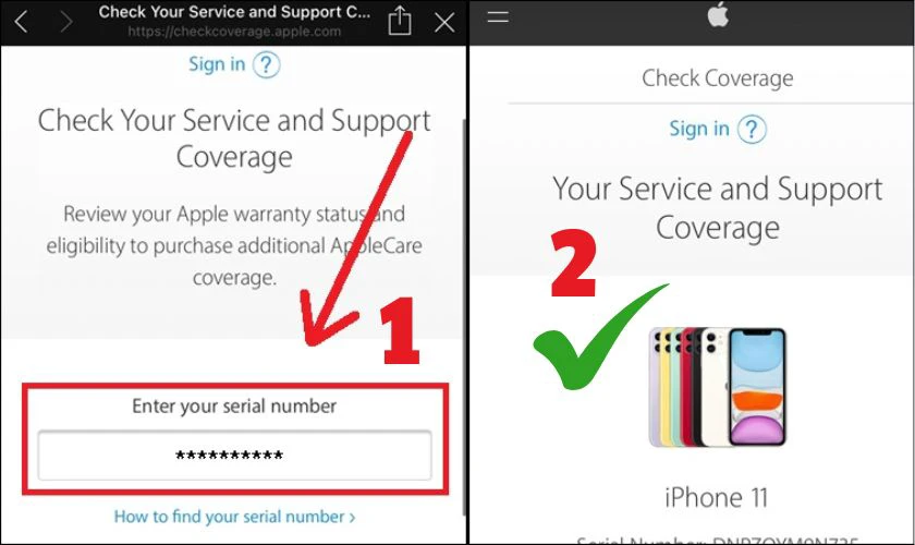 Cách kiểm tra iPhone trôi bảo hành khi mua chi tiết