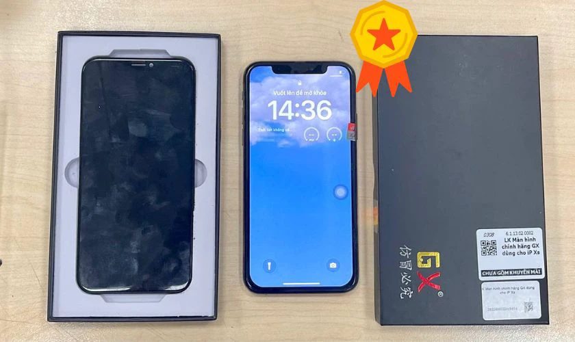 Thay màn hình iPhone X chính hãng GX
