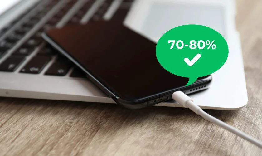 Thay đổi thói quen sạc pin