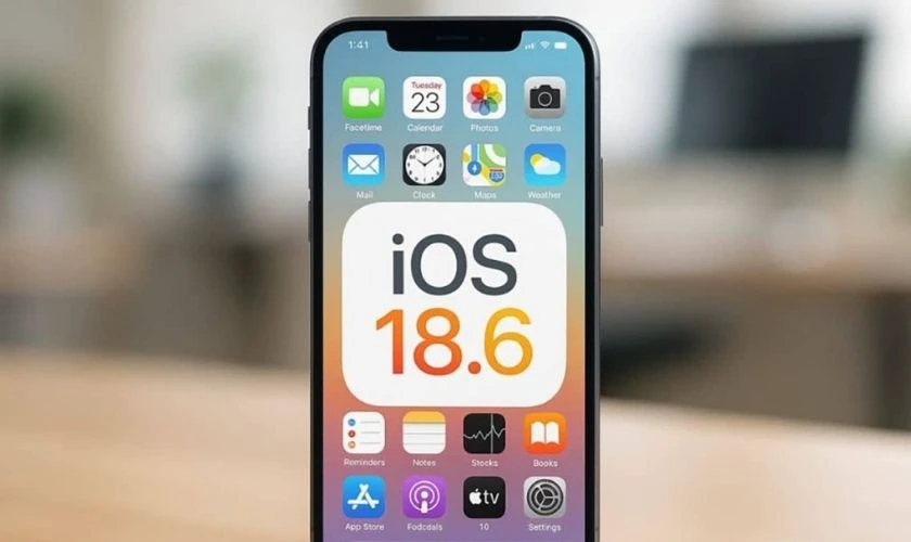 Có nên cập nhật iOS 18.6 trên iPhone XS