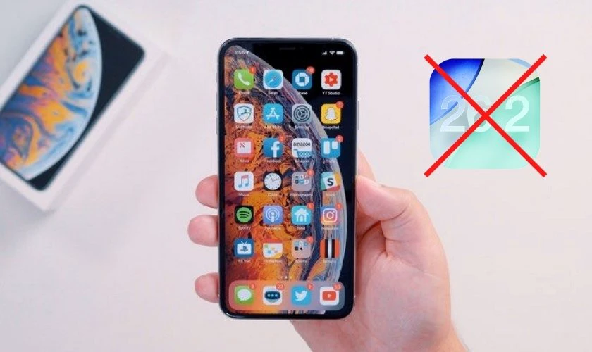 iPhone XS có lên được iOS 26.2 không?