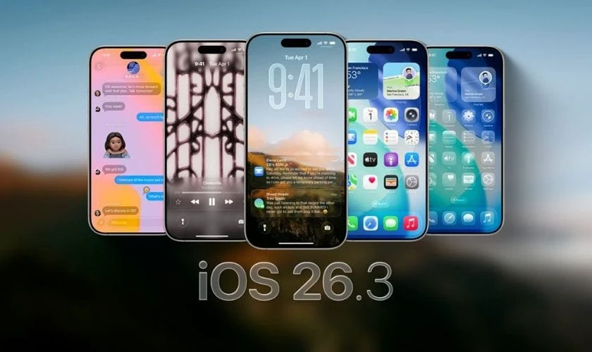 Nên nâng cấp lên iPhone nào để trải nghiệm iOS 26.3 mượt nhất