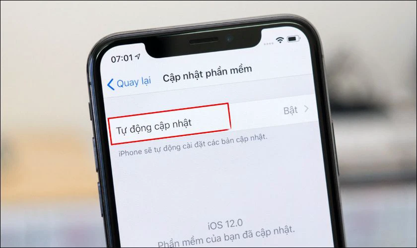 Cập nhật phần mềm mới nhất cho điện thoại của bạn