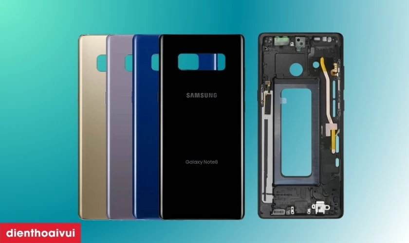 Những lưu &yacute; g&igrave; khi thay vỏ Samsung Galaxy Note 8?