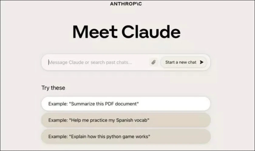 Cách sử dụng Claude AI cơ bản cho người mới