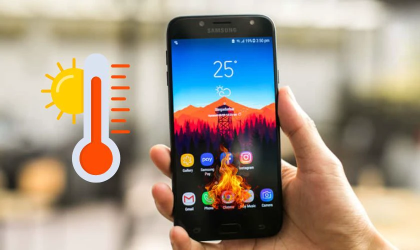 J7 Pro hao pin vì sao?