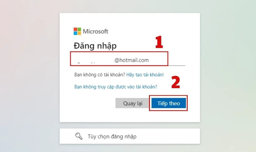 Cách đăng nhập Hotmail trên máy tính, PC là gì?