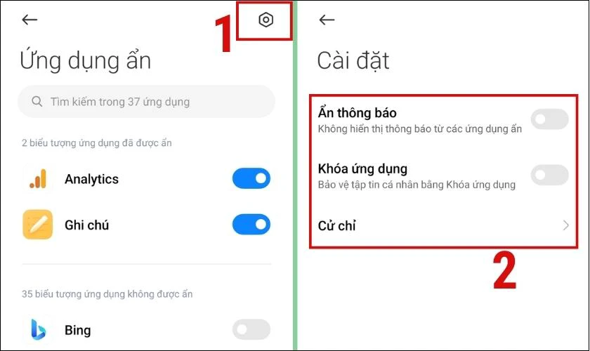 Thư mục ẩn xuất hiện