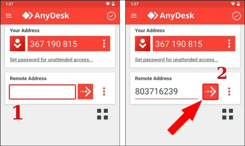 Cách dùng AnyDesk điều khiển máy tính từ xa bằng điện thoại là gì?