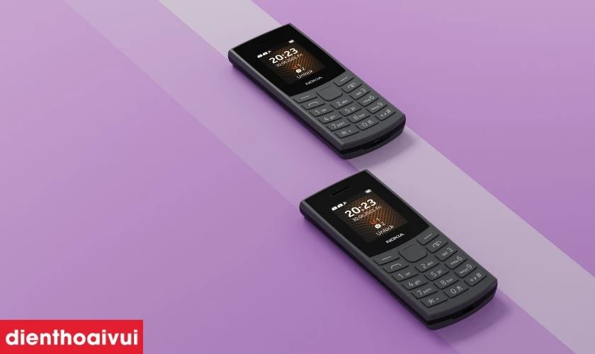 Thiết kế Nokia 105 4G Pro với kích thước nhỏ gọn