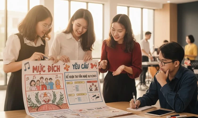 Kế hoạch thi văn nghệ chào mừng 20/11