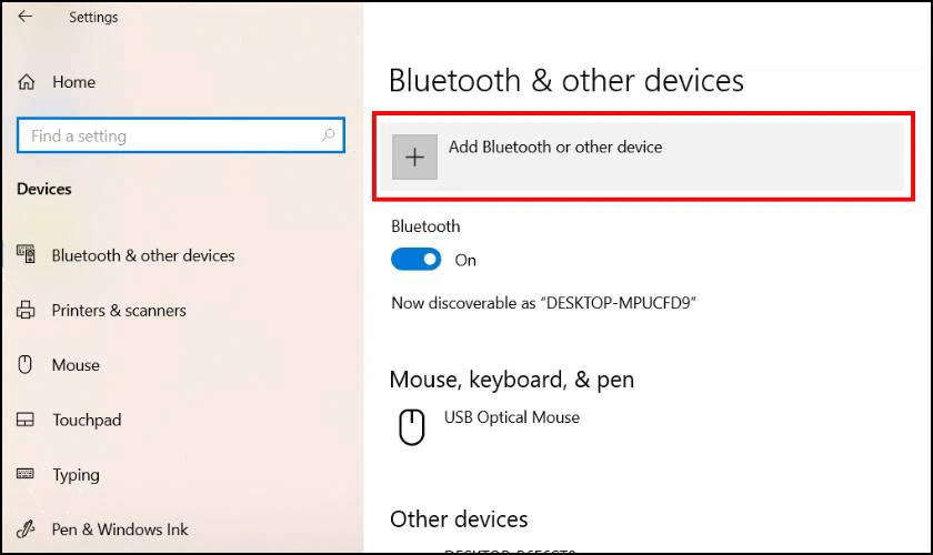 Kết nối 2 máy tính bằng Bluetooth