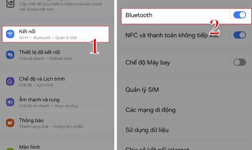 Hướng dẫn kết nối Bluetooth với ô tô bước 3