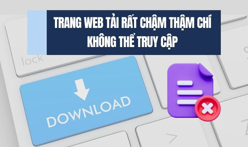 Tải lên hoặc tải xuống tập tin không thành công