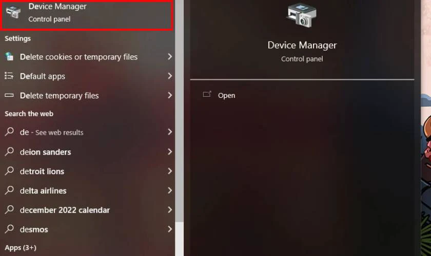 Khóa bàn phím laptop HP bằng Device Manager