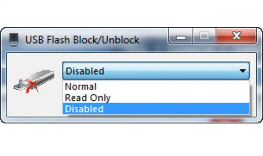 Khóa cổng USB bằng USB Flash Block/Unblock