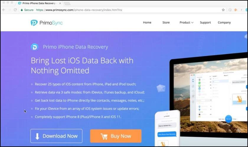 Primo iPhone Data Recovery