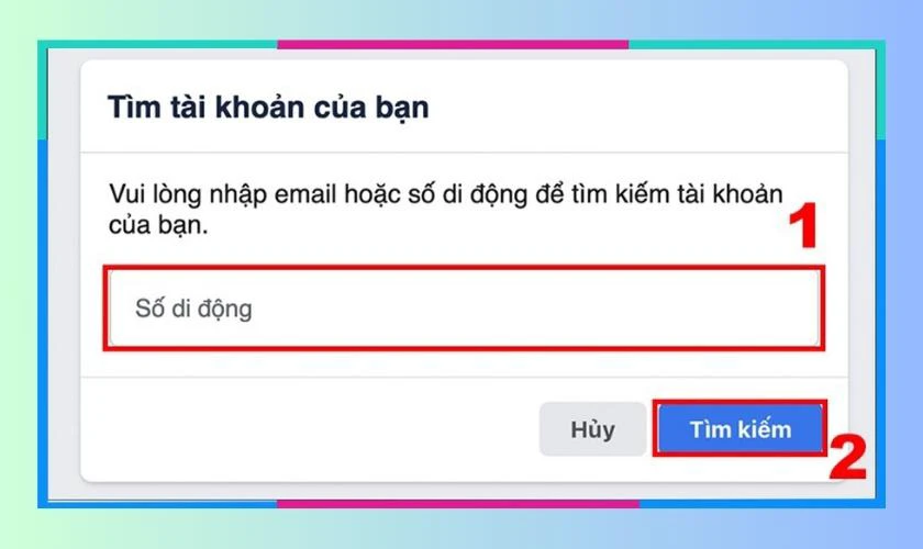 Nhập email hoặc số điện thoại