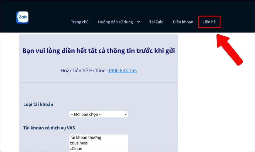 Cách khôi phục tin nhắn Zalo đã xóa từ lâu bằng cách liên hệ Zalo Support