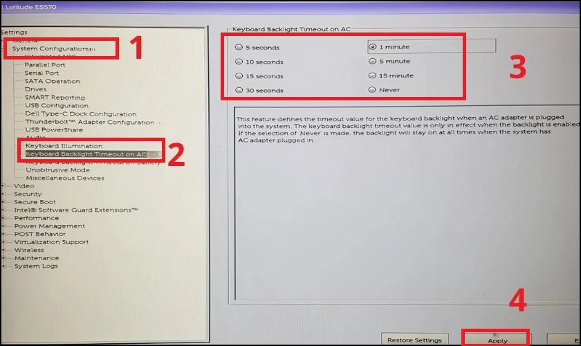 System Configuration