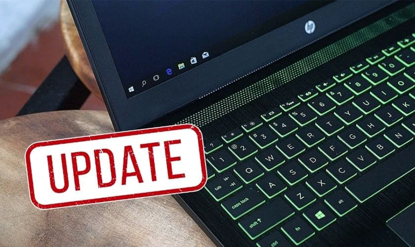 Không bật được đèn bàn phím laptop HP