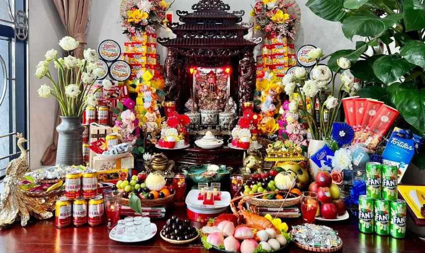 Cách cúng mùng 10 khi không có bàn thờ Thần Tài