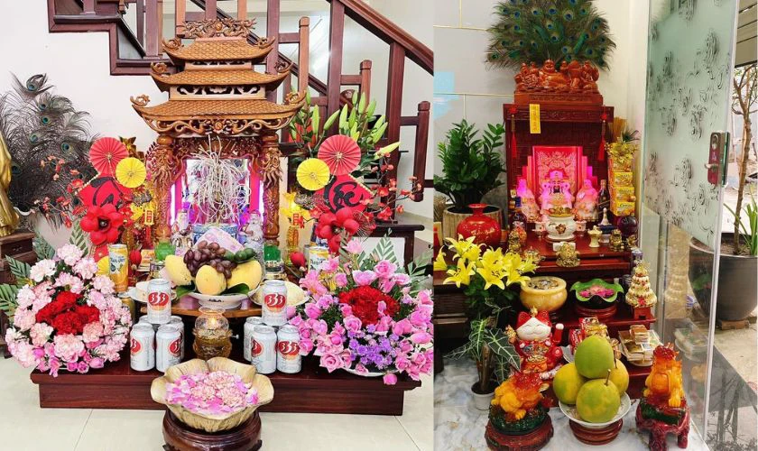 Chọn vị trí đặt bàn thờ cúng vía Thần Tài