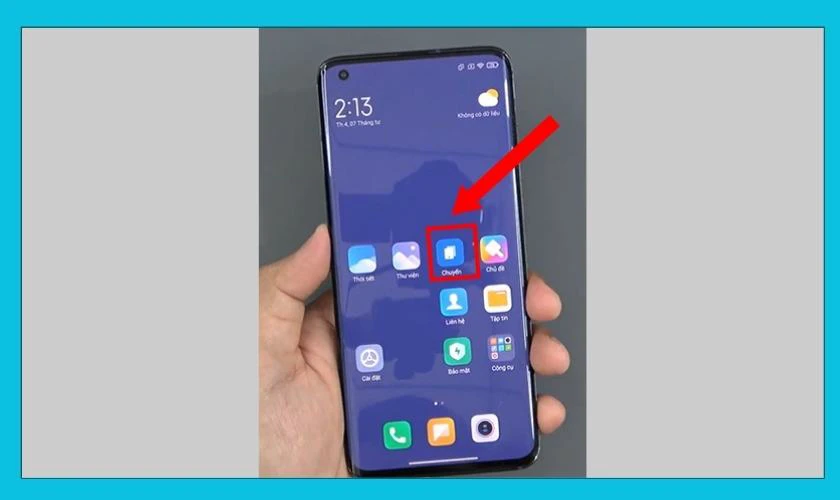 Cách chuyển đổi giữa không gian thứ 2 và không gian chính trên Realme