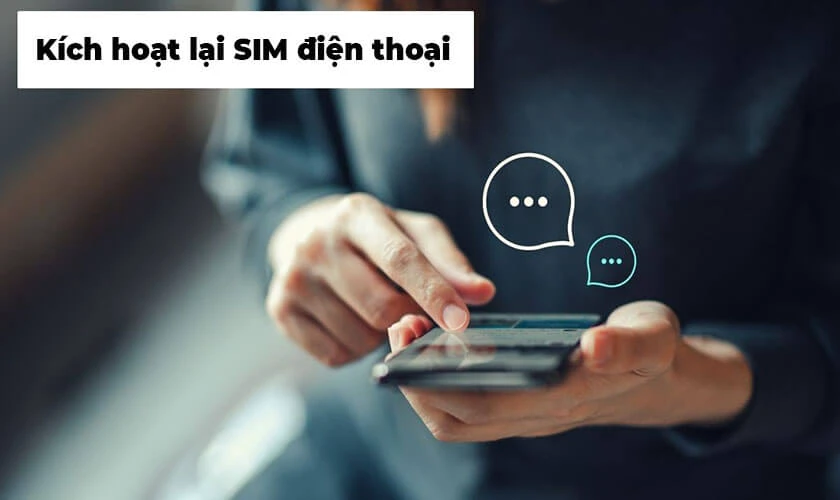 Kích hoạt lại SIM để sửa lỗi điện thoại Samsung không gửi được tin nhắn SMS
