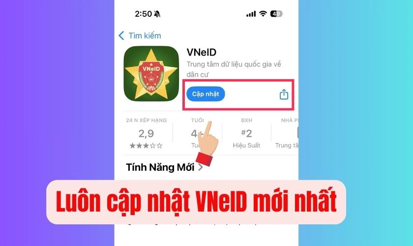 Lưu ý khi gặp lỗi không mở được VNeID trên Anroid, iOS