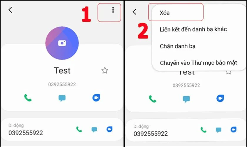 Xóa bớt số trên SIM sửa lỗi không thể lưu thay đổi đối với liên hệ