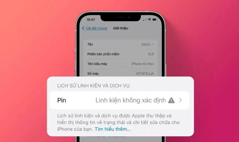 Tại sao không xem được tình trạng pin iPhone 17?