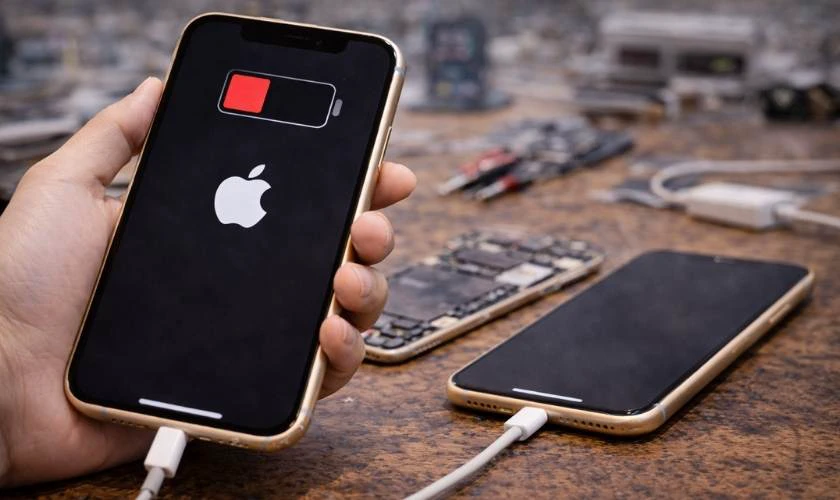 Lỗi phần cứng hoặc kết nối pin