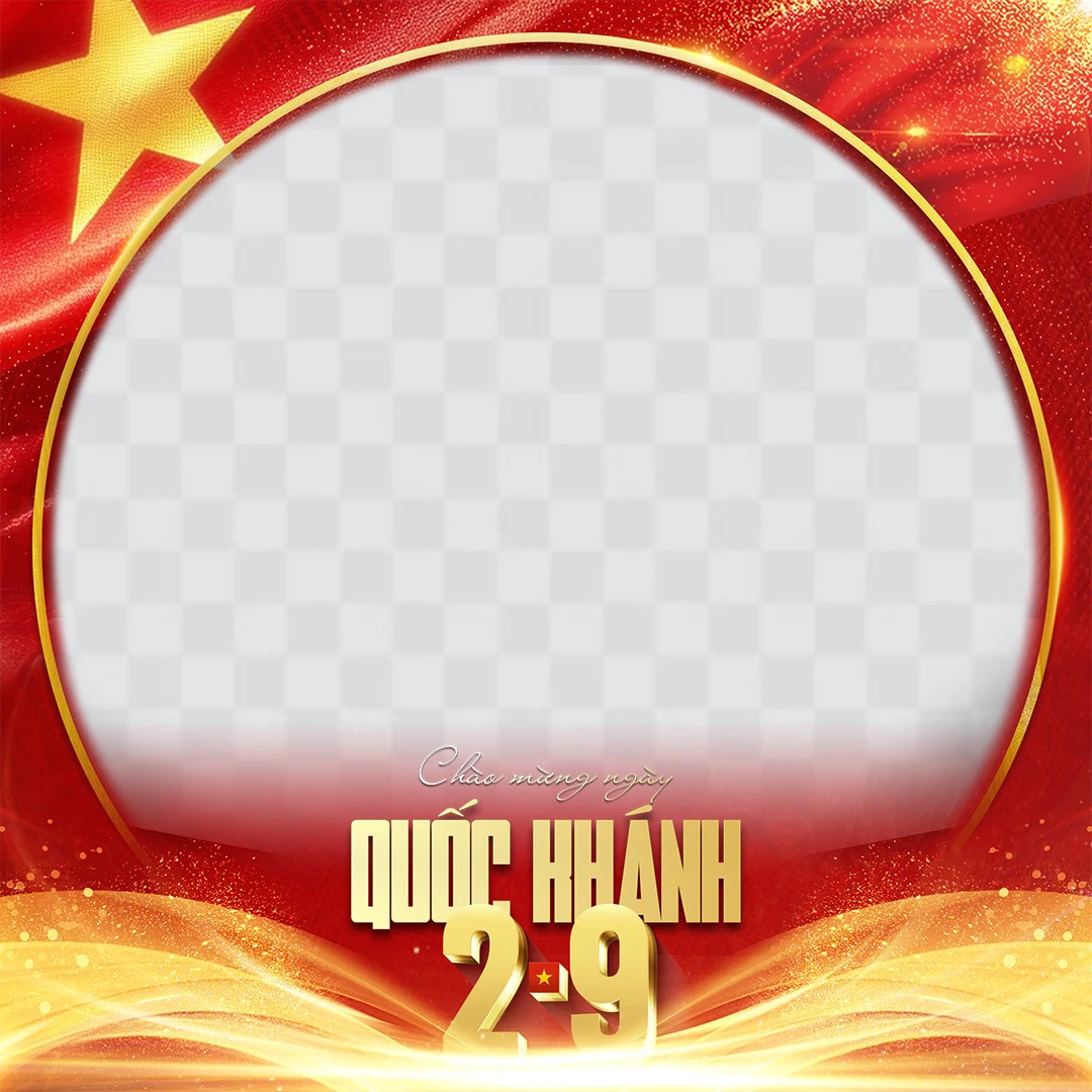 Khung ảnh đại diện 2/9/2025 - Avatar 2/9 đẹp nhất 2025