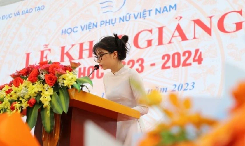 Phát biểu của đại diện học sinh