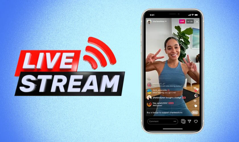 Livestream kết hợp Threads qua Instagram để kiếm tiền