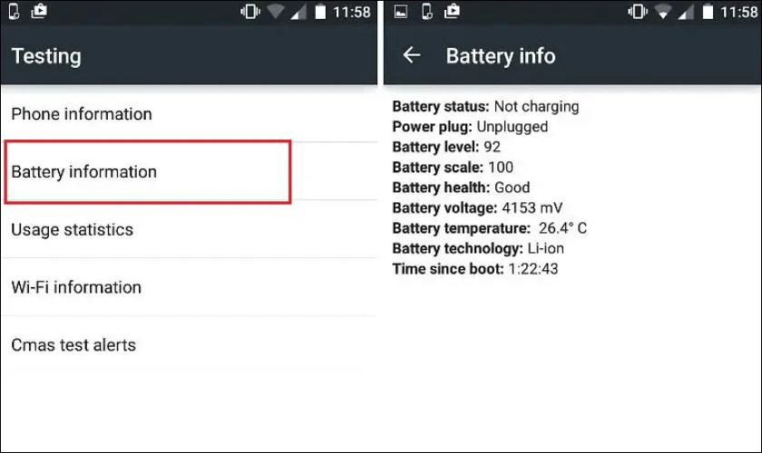 Kiểm tra độ chai pin Samsung bằng mã USSD