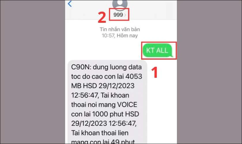 Hướng dẫn kiểm tra dung lượng 4G MobiFone bằng tin nhắn