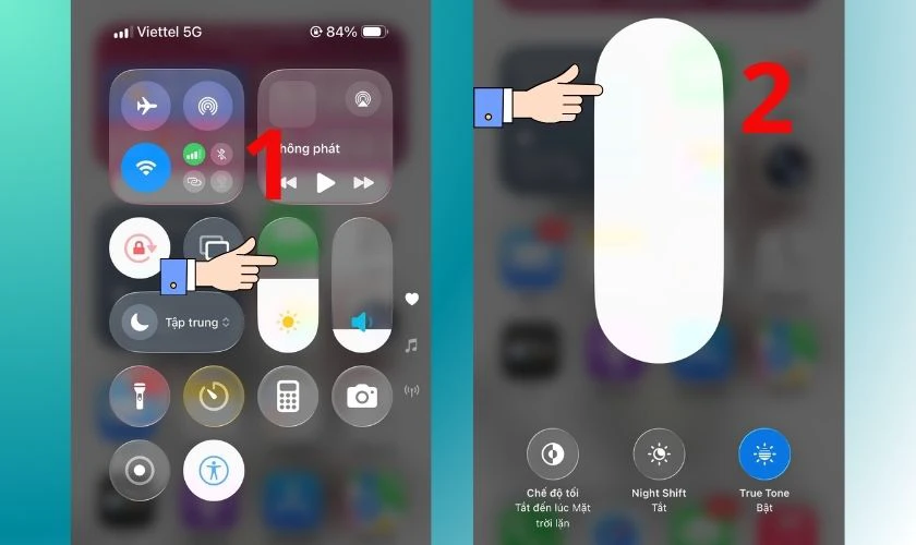 Cách kiểm tra màn hình iPhone đã thay chưa qua độ sáng tối đa